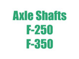 Axle Shafts, 05-16 F250, F350 Super 60F